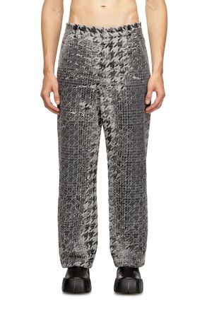 Diesel Regular Jeans - D-Eber - Jeans - Man - Black