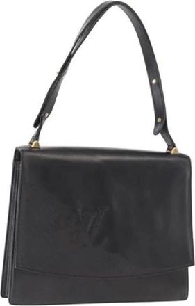Louis Vuitton Pre-owned Shoulder Bags, female, Black, Size: ONE SIZE Pre-owned Vintage Shoulder Bag