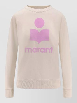 Isabel Marant logo print organic cotton sweatshirt