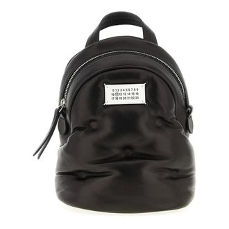 Maison Margiela Tassen, unisex, Zwart, ONE Size, Leer, Glam Slam Rugzak