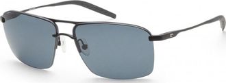 Costa Mens 6S6008-600801-62 6S6008 62 600801 Skimmer Sunglasses - Black - One Size