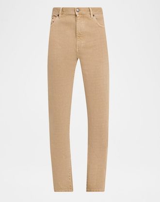 Ermenegildo Zegna Men & apos;s Cotton Roccia Slim Five-Pockets Pants