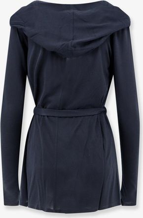 Max Mara Womens Cardigan Mxmfalda Blue Lyocell-Silk Sweater