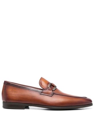 Magnanni Loafers met ronde neus - Bruin