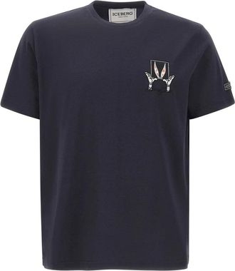 Iceberg 5D T-shirt - Heren - T-shirts - Zwart - M - Katoen - Tops