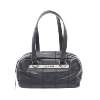 Chanel Pre-owned Vintage Boston Bag - Dames - Pre-owned - Zwart - Maat: ONE Size Leer