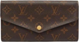 Louis Vuitton Pre-owned Wallets, female, Brown, Size: ONE SIZE Pre-owned Vintage Wallet