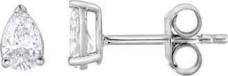 Grown Brilliance Sterling Silver 0.50 Carat Lab Grown Diamond Stud Earrings for Women