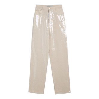 Golden Goose Dames, Jeans, Beige, Maat: W28 Denim