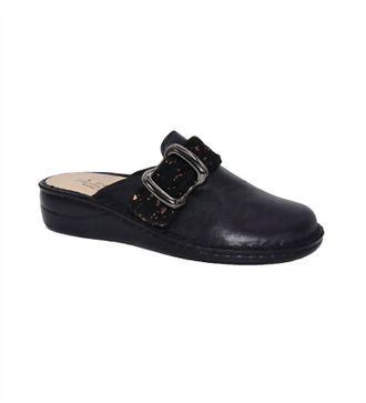 Eric Michael Womens Shelby Mule In Black