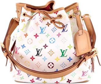 Louis Vuitton Petit Noe Handbag Monogram Multicolor bucket bag - Veelkleurig