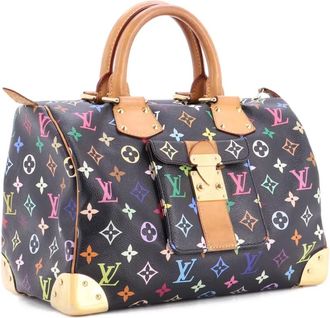 Louis Vuitton Borsa a mano Speedy Monogram Multicolor 30 con tracolla - Multicolore