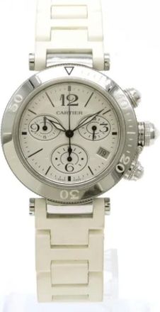 Cartier Orologio Vintage Pre-owned in Acciaio Inox - - Pre-owned - Donna - Grigio - ONE SIZE