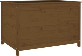 vidaXL Vidaxl - Arriate Elevado Jard&iacute;n Madera Pino Marr&oacute;n Miel 119,5x82,5x78 Cm