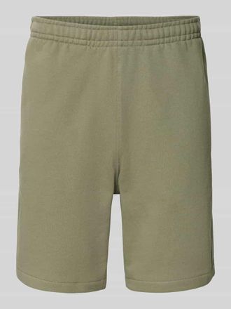 Lacoste Regular Fit Sweatshorts aus reiner Baumwolle in Oliv, Gr&ouml;&szlig;e XXXL