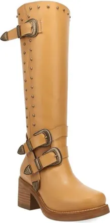 Dingo Fillmore Studded Knee High Boot in Plantain at Nordstrom, Size 6.5