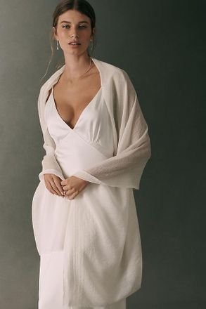 BHLDN Rue Semi-Sheer Wrap