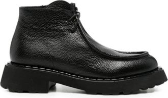 Sergio Moretti Lace-up Enkellaarzen - Dames - Veterlaarzen - Zwart - 37 EU - Schoenen