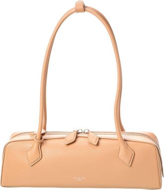 Alaia Ala&iuml;a Le Teckel Medium Leather Shoulder Bag