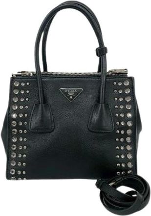 Prada Pre-owned Handbags, female, Black, Size: ONE SIZE Pre-owned Handbag