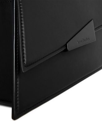Acne Studios Womens Distortion Mini Crossbody Bag Black > Shoulder