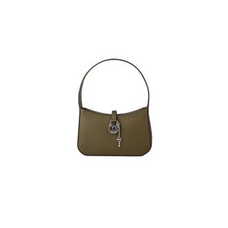 Michael Kors Handbags, female, Green, Size: ONE SIZE Lyra Small Pouchette