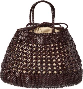 Dragon Diffusion Santa Cano Leather Top Handle Bag