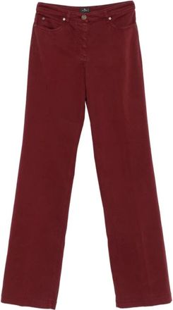 Etro Jeans, Dames, Rood, W27, Katoen, Viola Jeans voor Vrouwen Aw 25