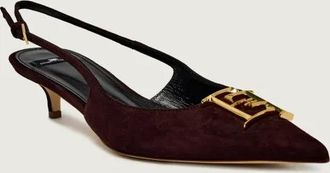 Elisabetta Franchi Wildleder-Slingback