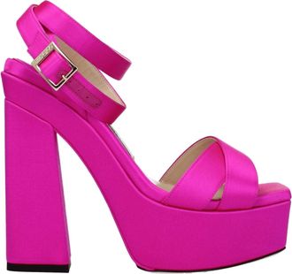 Jimmy Choo London Satin Womens Sandal