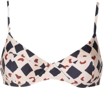 Lenny Niemeyer Top bikini a balconcino Marrocos - Toni neutri