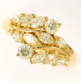 C&A Yellow Yellow Gold Yellow Gold (18K) Band Ring (Pre-Owned)