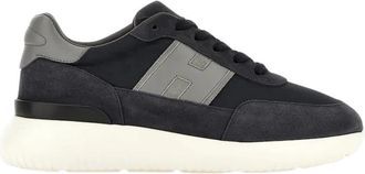 Hogan Interactive 3 Sneaker - Heren - Sneakers - Blauw - 45 EU - Leer - Schoenen