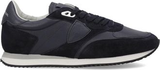 Philippe Model Blville Running - Heren - Sneakers - Blauw - 42 EU - Katoen - Schoenen