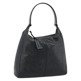 Chanel Pre-owned Shoulder Bag - Dames - Pre-owned - Zwart - Maat: ONE Size Leer