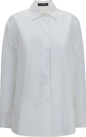 Dolce & Gabbana White Classic Solid Shirt