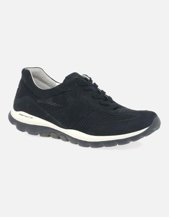 Gabor Womens Helen Womens Sports Trainers - Black - Size: 7.5