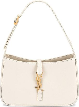 Saint Laurent Smooth Leather Le 5 A 7 Hobo Bag