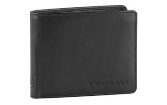 Bugatti Geldb&ouml;rse BUGATTI Primo, Herren, schwarz, Rindsleder, Kleinlederwaren Geldb&ouml;rse