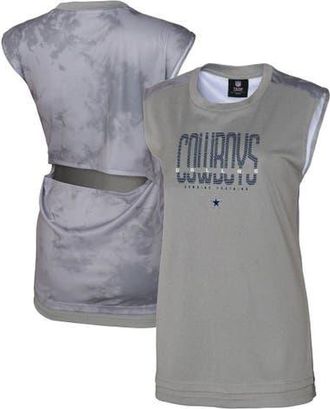 Outerstuff Womens Gray Dallas Cowboys No Sweat Tank Top at Nordstrom, Size Xx-Large
