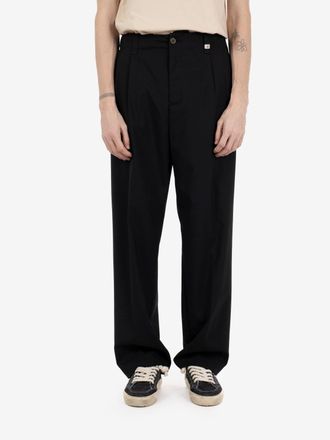 Myths Pantaloni in lana cordura Poseidone neri