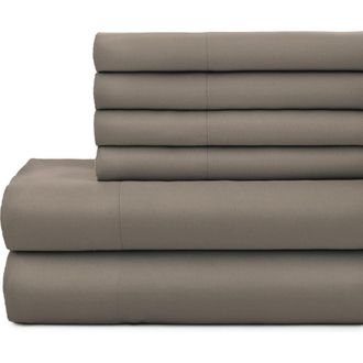 Southshore Fine Linens Vilano Springs Extra Deep Pocket Sheet Set in Dark Taupe at Nordstrom Rack, Size California King