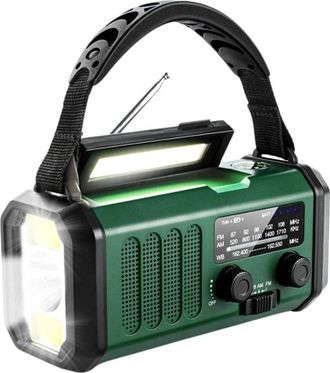 OEM Radio E30 10000 Mah Verde - Radio De Emergencia