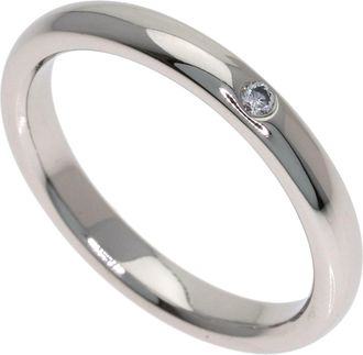 Tiffany & Co. Platinum Platinum 950 Band Ring (Pre-Owned)