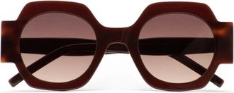 Kaleos Cabana 002 Zonnebril - Dames - Zonnebrillen - Bruin - 50 MM - Accessoires