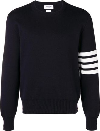 Thom Browne 4-Bar Milano Stitch Jumper
