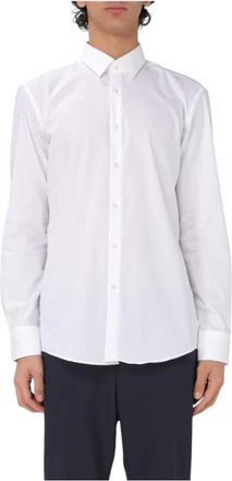 HUGO BOSS Stijlvolle Shirt voor Mannen - Heren - Zakelijke Overhemden - Wit - 4XL - Overhemden