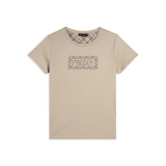 Freddy T-shirt con logo e grafica geometrica