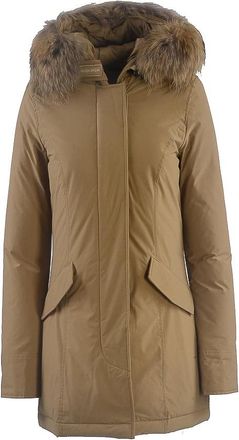 Woolrich Technische Parka - Heren - Winterjassen - Beige - M - Jassen