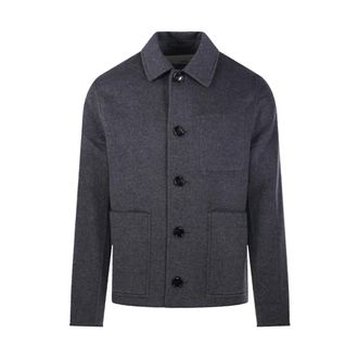 Ami Hombre, Chaquetas, Gris, Talla: L